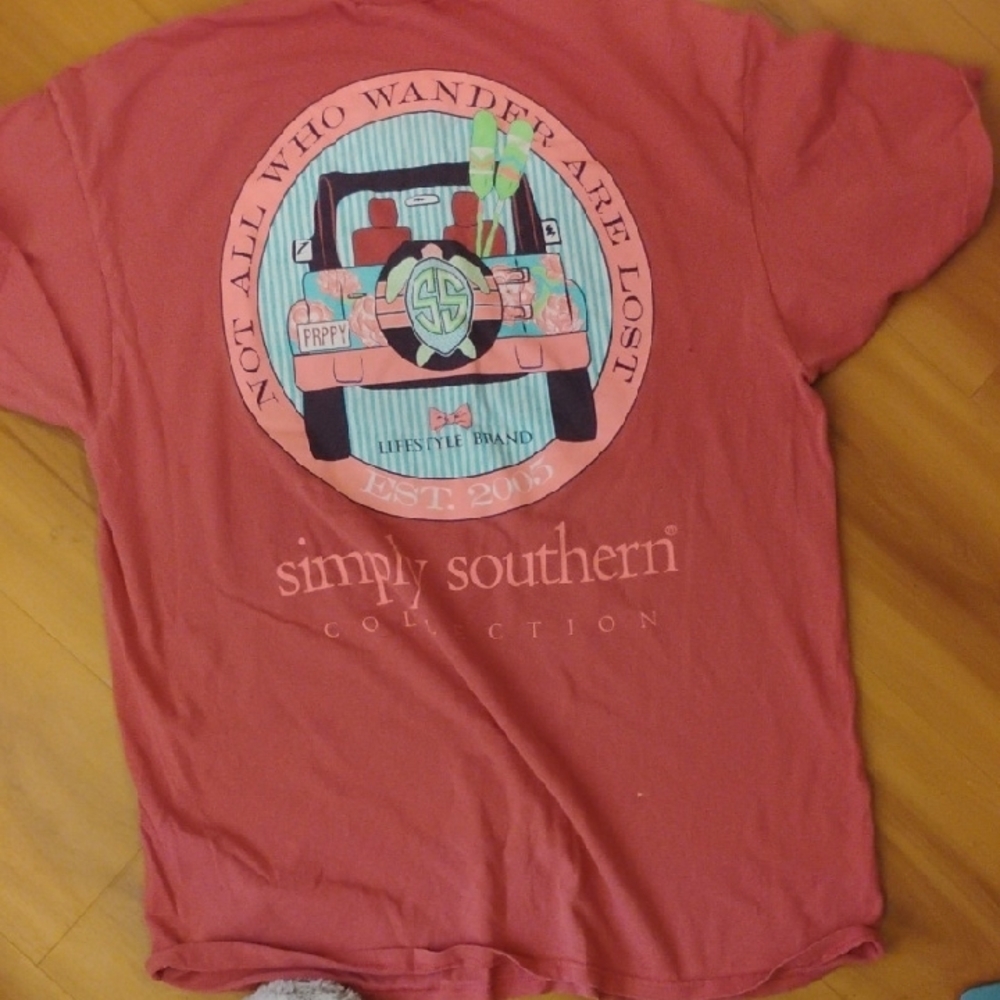Simply Southern Red Short Sleeve Tee